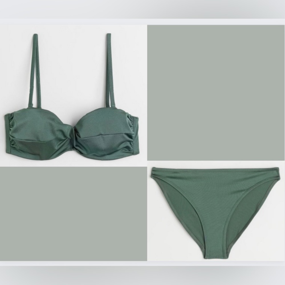 NWOT H&M Swim 2 Piece Set